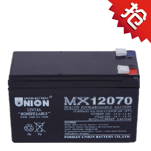 韩国友联蓄电池MX12070 友联12V7AH 特价促销 原装正品