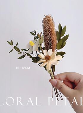 香薰干花花束通草花插花真花风干