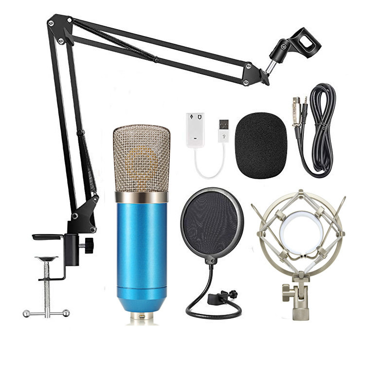 BM-700电容麦克风 电脑网络K歌录音直播话筒 800 支架USB声卡套装|msdalam kategori Peralatan Audio-visual, mikrofon/mikrofon - dari Buy2taobao.com untuk memberikan perkhidmatan ejen Taobao profesional membeli