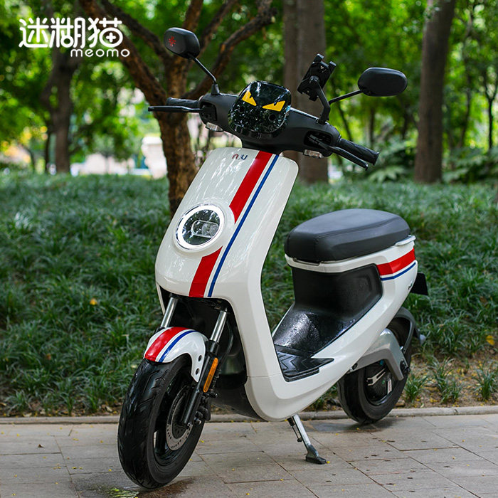 小牛电动车贴纸N1SM1M+U1红蓝限量版条纹改装个性装饰车身贴改色