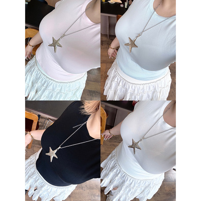 大码纯色圆领正肩T恤显瘦短袖