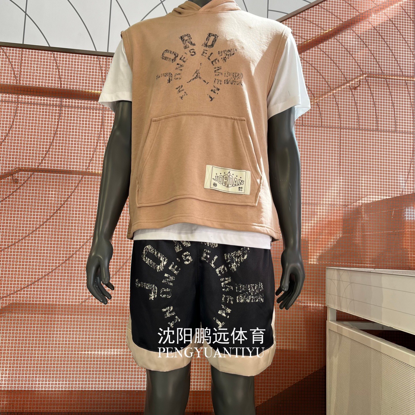 NIKE耐克JORDAN男子夏季篮球运动训练梭织透气五分短裤HV1262-045