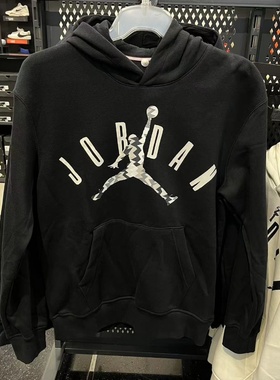 Nike/耐克Jordan男子运动休闲加绒连帽卫衣套头衫FD7416-010-133