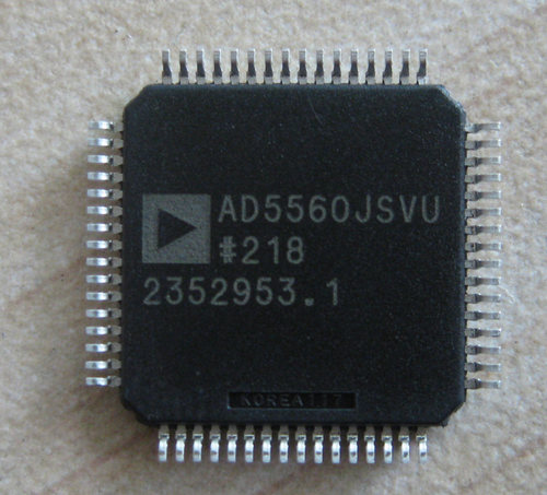 全新AD5560JSVUZ AD5560JSVU AD5560 QFP64 微处理器 质量保证
