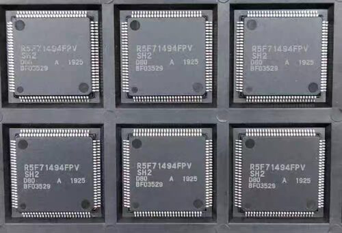 R5F71494 R5F71494FPV R5F71494FPVSH2 QFP100 清空测试好 现货