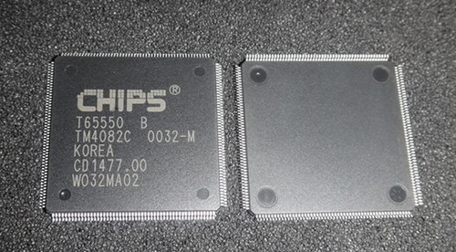 全新进口原装CHIPS T65550B T65550 微型主机芯片 TQFP208
