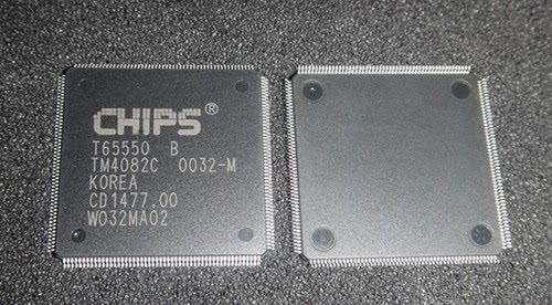全新进口原装CHIPS T65550B T65550 微型主机芯片 TQFP208