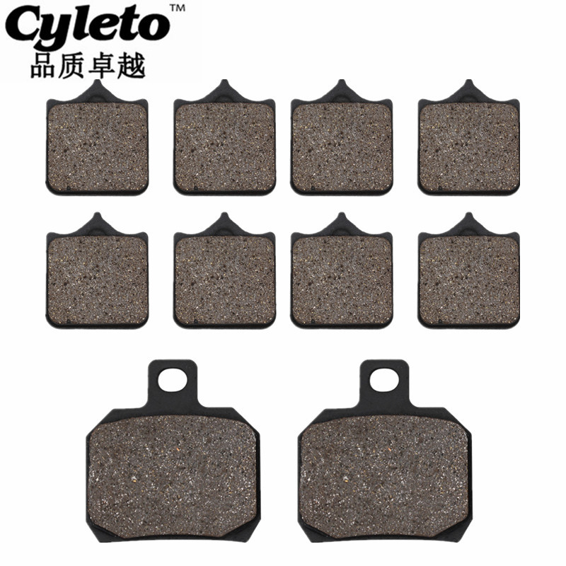 适配阿普利亚RSV1000 杜卡迪749 999前后刹车片刹车皮前后碟刹片