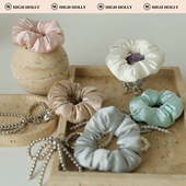 2025年新款 云朵发圈手机壳挂链条挂绳钥匙扣手腕式 女高级感防丢