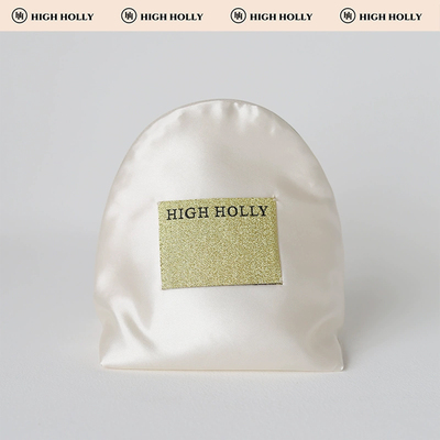 highholly高奢真丝收纳包大容量