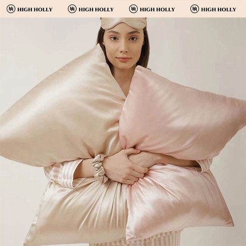 医美推荐100%桑蚕丝玻尿酸枕套