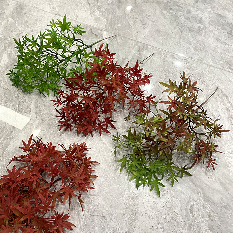 仿真崖柏迎客松单只假树叶