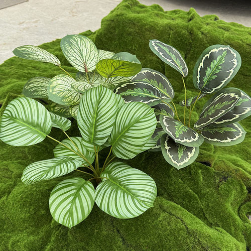 仿真绿植假植物苹果叶子