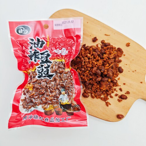 栗树园油炸酥脆干豆豉饼66g