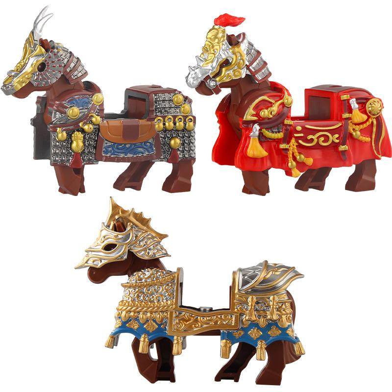 人仔三国吕布赵云虎豹积木