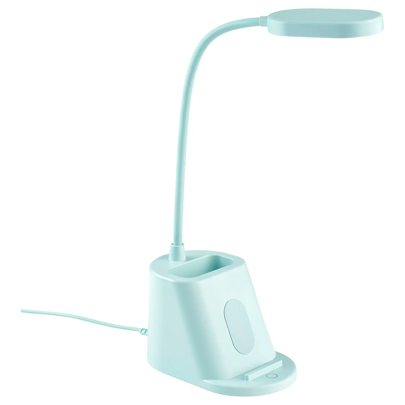 宜家斯班兰台灯 工作灯 带储物可调光 可放充电电池 宿舍停电可用