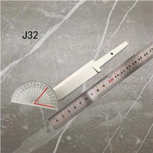 加硬440c 莫拉半成品刀胚 j32