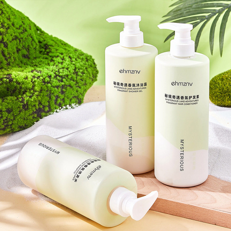 韩姿妮秘境奇遇香氛洗发水护发素沐浴露洗护三件套装厂家批发