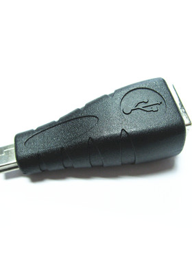 USB 2.0 B母打印机线转mini 5Pin 公 USB BF/Mini 5P Adapter