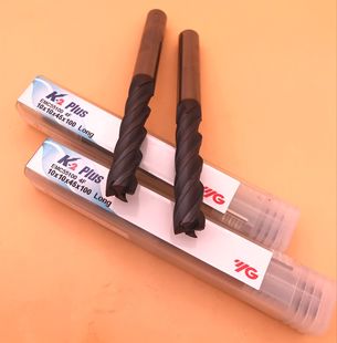 进口韩国YG硬质合金钨钢4刃 35度螺旋角加长立铣刀234568 10EMC55
