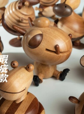 几人设计十二生肖实木音乐盒可爱