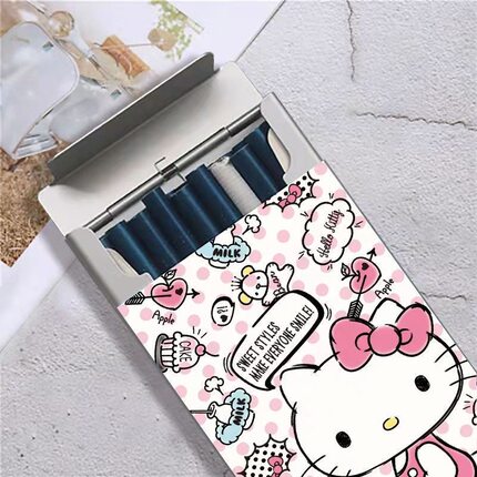 20支装铝盒金滑盖烟盒可爱HelloKitty凯蒂猫男女士专用藏烟神器礼