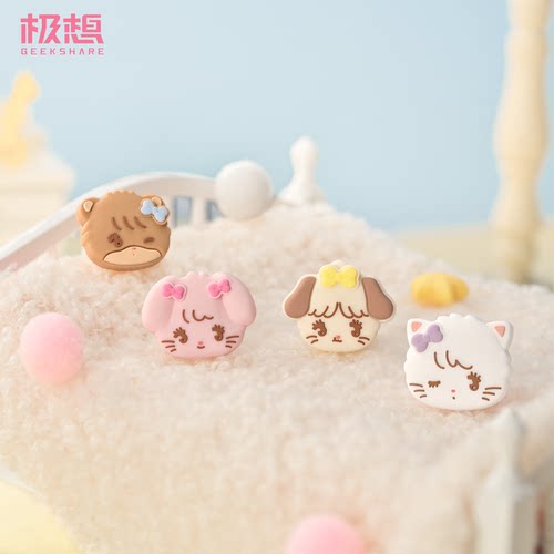 任天堂switch2代摇杆帽Mikko联名款OLED手柄joycon硅胶按键帽