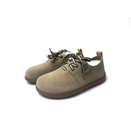 卓诗尼撤柜正品系带勃肯鞋软底软面女休闲百搭舒适圆头单鞋橡胶底