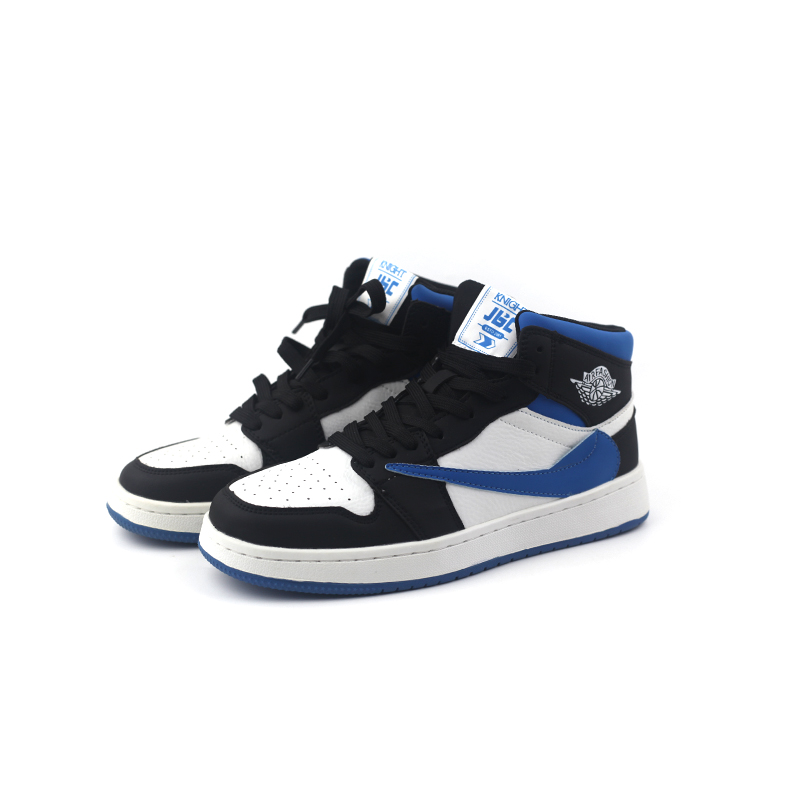 金佰川男鞋新款板鞋经典撞色设计高帮休闲运动鞋男士橡胶平底系带