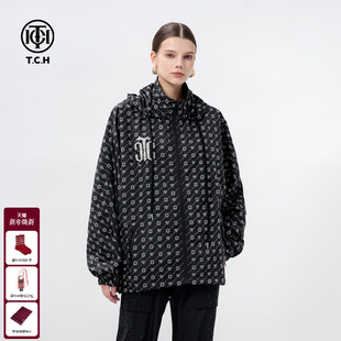 TCH轻奢潮牌新款 外套T69B17E6010 印花烫钻时尚