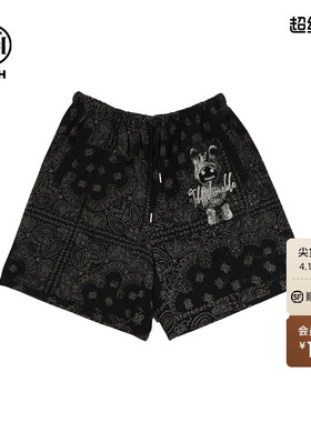 TCH轻奢夏季新款烫钻百搭短裤男女同款T72B216080