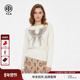 TCH仙女软糯天使之翼烫钻收腰设计感显瘦长袖 针织衫 女T75D09E5030