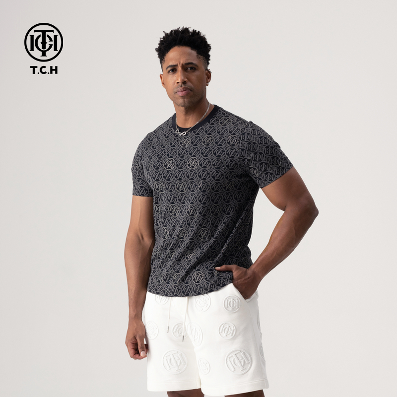 TCH轻奢2024夏季新款短袖T恤上衣