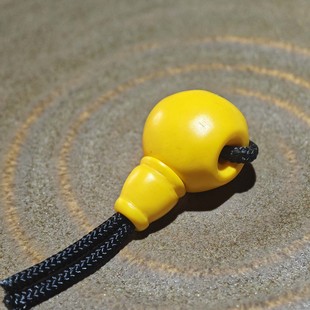 16MM藏式老黄料佛头三通文玩配饰百搭经典文玩手串配件