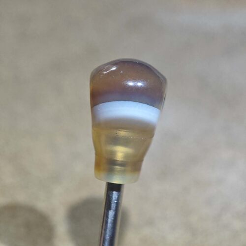 天然药师玛瑙小三通文玩配饰