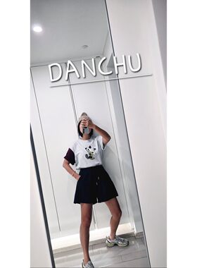 八0707韩国东大门运动瑜伽T恤区4587283甜美英伦春冬别致韩版瑞丽