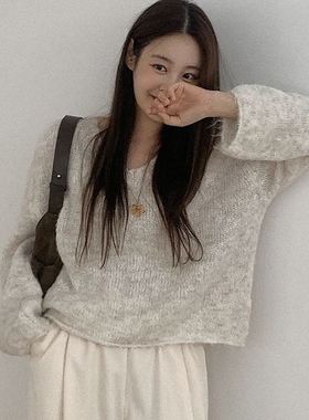 六1125韩国正品heylady-18244 针织衫区正品时尚休闲炸街直邮知性