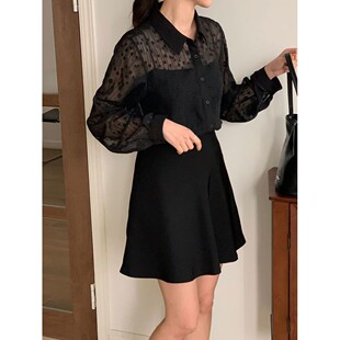 九1226韩国东大门衬衫-区OPN-8730399新款档口直邮舒适甜美高档