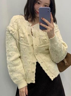 六1125韩国正品urb-an-gras-s-949 针织衫区通勤流行纯色英伦正品