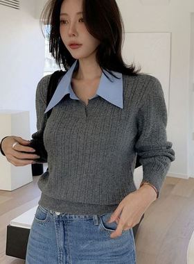 六1125韩国正品dab-agirl86089 针织衫区人气精致冬季新潮正品