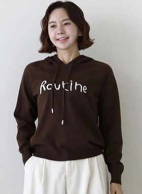 六1125韩国正品lemite-64462 针织衫区风格春季清新通勤端庄纯色