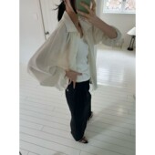 街头休闲欧美直邮气质 8750587正品 九0315韩国东大门衬衫 区MEMO