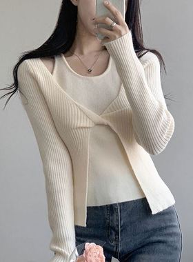 六1125韩国正品s-econ-des-econ--23323 背心区清新通勤端庄纯色