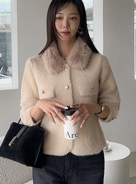 六1125韩国正品dab-agirl86178 外套区独特冬款瑞丽新款浪漫直邮