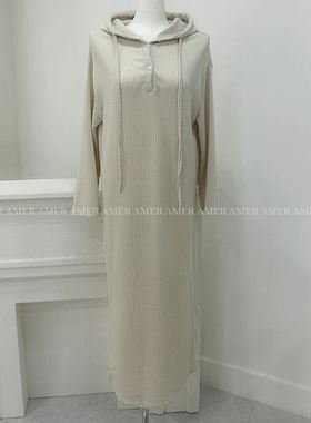 六1125韩国正品amer-148 连衣裙区可爱都市冬季复古正品修身休闲