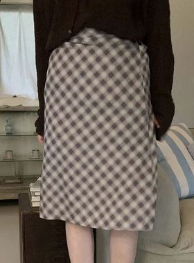 六1125韩国正品dailymarket-17445 半身裙区学院春冬简约韩版街头