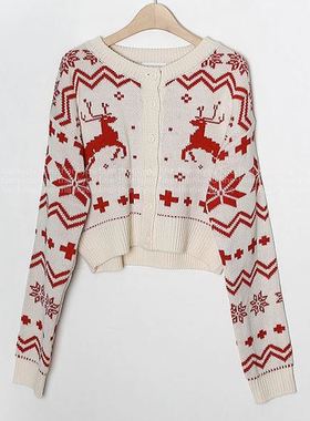 六1125韩国正品fin-e-than-kyou--23281 针织衫区冬季复古正品