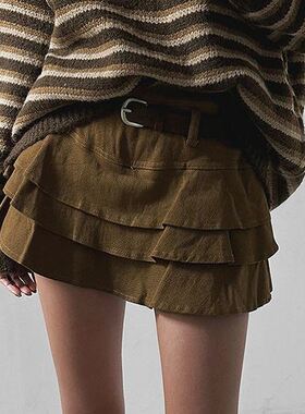 六1125韩国正品61858 半身裙区人气风格春季清新通勤端庄纯色时装