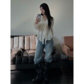 春季 8729094气质人气个性 街舞通勤 区bene 九1226韩国东大门衬衫