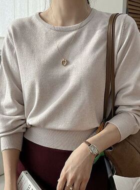 六1125韩国正品j-oamom-63409 针织衫区人气风格春季清新通勤端庄